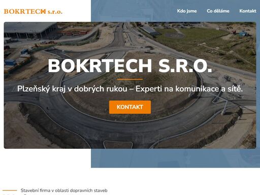 jsme stavební firma v oblasti dopravních staveb s tradicí, specializujeme se na komunikace, chodníky a inženýrské sítě. spojujeme kvalitu s inovacemi.