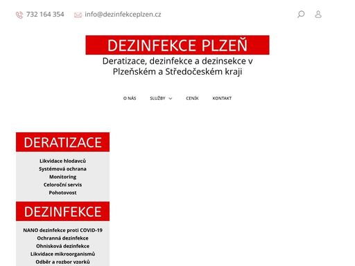 profesionální služby v oblasti hubení hlodavců, hmyzu a likvidace mikroorganismů s využitím nejmodernější aplikačních technologií.