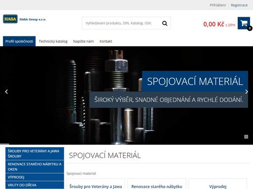 prodáváme spojovací materiál, tesařské kování a kotevní techniku. v našem sortimentu naleznete šrouby, vruty, konfirmáty, závrtné matice, podložky a pojistné kroužky. dále dodáváme závlačky, hřebíky, řezné, brusné a diamantové kotouče. provádíme revize sk