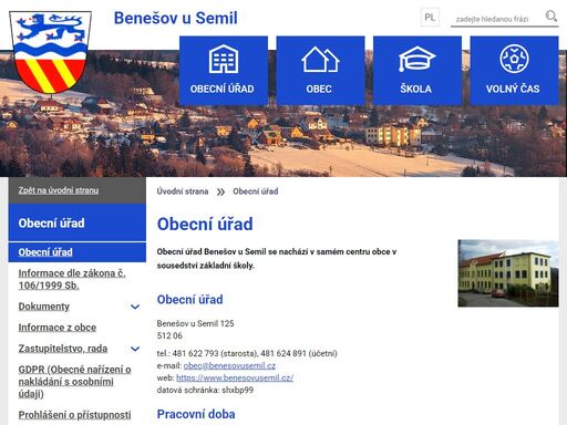 vítejte na internetových stránkách obce ležící v půvabném údolí jizery nedaleko města semily. najdete zde informace o obci, úřední desku obecního úřadu, bohatý kalendář akci a mnoho dalších zajímavostí ...