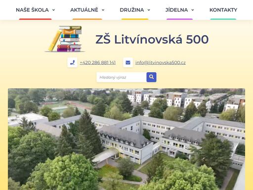 oficiální stránky základní škola
litvínovská 500