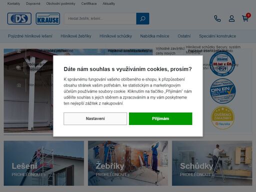 prodej certifikovaných hliníkových lešení, žebříků a schůdků krause. stoletá tradice, tisíce spokojených zákazníků, kvalita, vše skladem, rychlé dodání do 48 hodin. využijte také naši půjčovnu v brně.