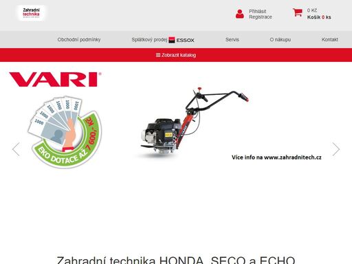 poskytujeme autorizovaný servis pro výrobky značky honda, seco, dolmar, briggs & stratton