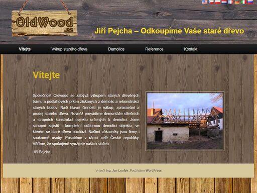 jsme společnost zabývající se výkupem a prodejem starého dřeva