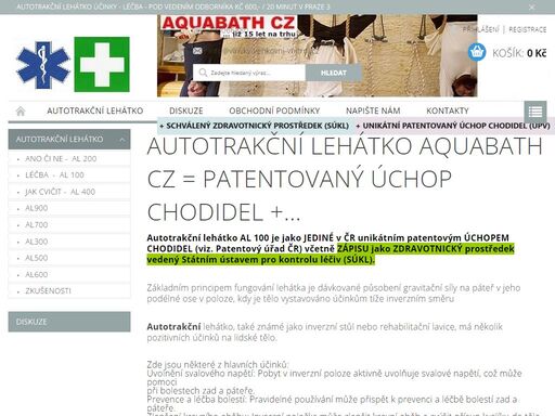 autotrakční lehátko známé také jako trakční lehátko pomáhá při bolestech zad a páteře je nezvratitelná, toto potvrzují i uživatelé lehátka.