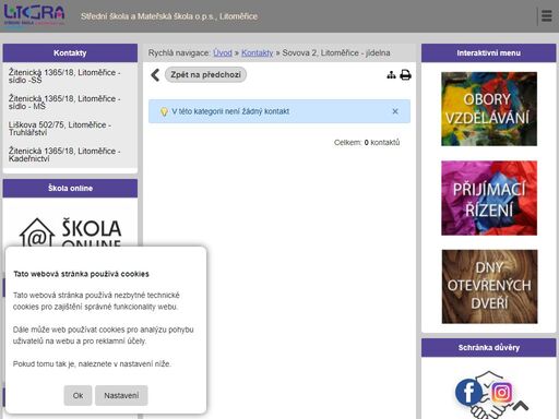 střední škola a mateřská škola o.p.s., litoměřice