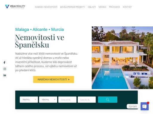 www.velareality.cz