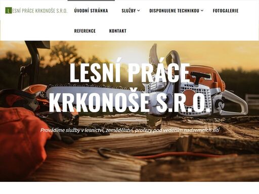 lesní práce krkonoše s.r.o. lesní práce krkonoše s.r.o provádíme služby v lesnictví, zemědělství, prořezy pod vedením nadzemních sítí provádíme služby v lesnictví, zemědělství, prořezy pod vedením nadzemních sítí