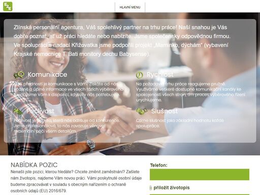 e2e partner • pečlivost a profesionální přístup. vyřešíme za vás hledání nových zaměstnanců, doporučíme vám ty nejvhodnější kandidáty!
