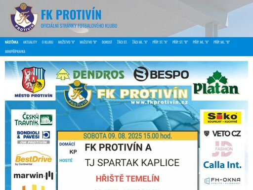 www.fkprotivin.cz