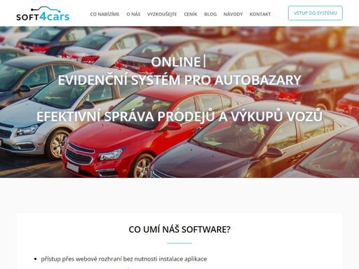 evidence autobazaru - online informační systém pro váš autobazar. umožňuje prohlídky vozidel,generování smluv a export na sauto.cz, tipcars.cz, mobile.de