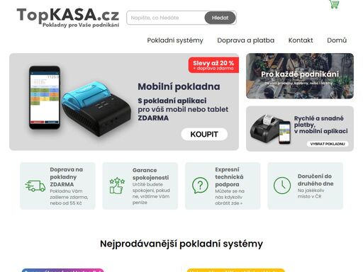 spolehlivá mobilní pokladna, pokladní aplikace zdarma, dotyková pokladna, terminály a pokladní systémy pro vaše podnikání. hledáte ideální pokladnu, eet pokladnu, terminál? vyberte si z moderních a spolehlivých pokladen pro každé podnikání nebo živnostníky. jednoduchá instalace, snadné ovládání a rychlá expedice. vše…