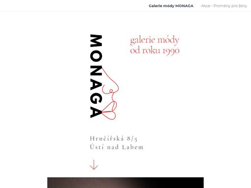 galerie módy monaga v ústí nad labem nabízí ženskou elegantní módu, doplňky a osobní přístup. navštivte nás a objevte kvalitu a osobitý styl.