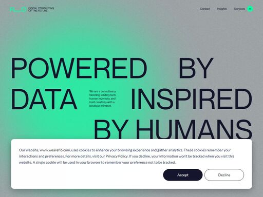 flo is a leading consultancy group specializing in driving business growth through innovative customer experiences. discover our tailored solutions in strategy, technology, and digital transformation.