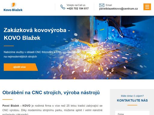 firma s rodinnou tradicí vyrábějící řezné nástroje, obráběcí nože a vrtáky.
