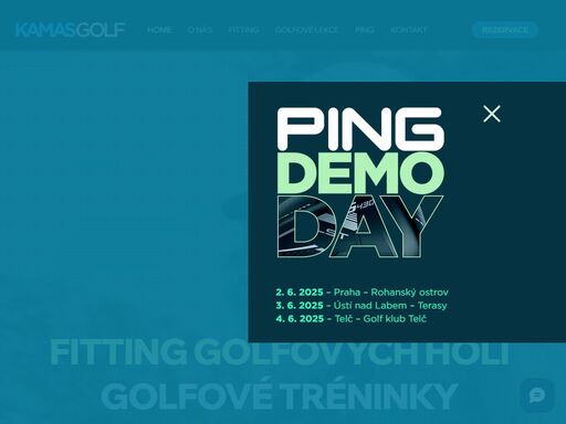 u nás v kamas golf se soustředíme na zlepšování golfových zkušeností aherních vlastností amatérských golfistů. současně také prováníme fitting golfových holí ping.