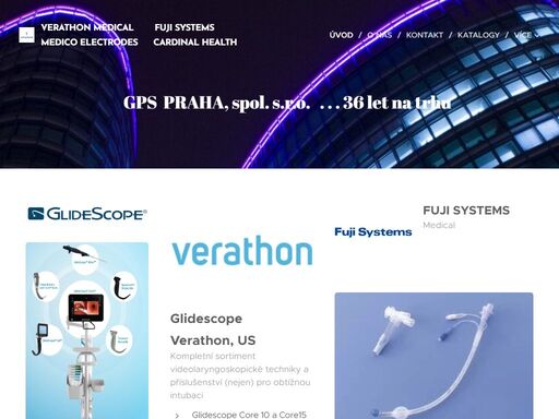 zdravotnické přístroje a servis, distribuce zdravotnického materiálu - videolaryngoskopy, jednorázové bronchoskopy, elektrody ekg. močové katetry, enterální pumpy, antiembolické punčochy, aj.