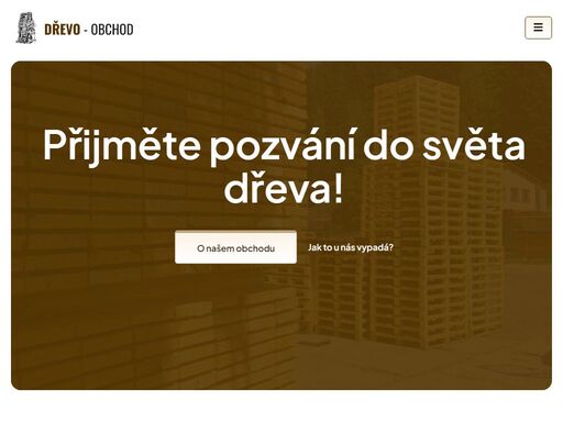 obchod se dřevem a produkty pro dřevo