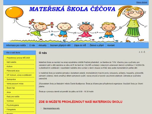 mateřská škola čéčova