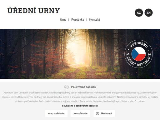 úřední urny – plastové urny (zlaté, stříbrné, černé), ekologické bio urny a štítky. rychlé dodání. bezkonkurenční ceny.