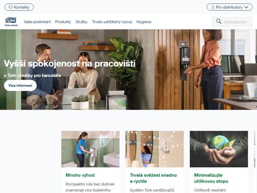 tork je přední světovou značkou hygienických řešení. nabízíme široký sortiment zásobníky, náplní a služeb zákazníkům ve více než 80 zemích světa.