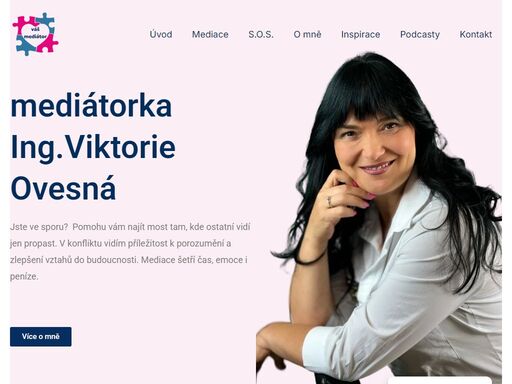 neutrální zprostředkovatel mimosoudní dohody. věřím v jedinečnost každého pohledu. usiluji o to, abych lidem v konfliktu pomohla k dohodě.