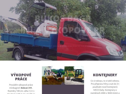 provádění zemních a výkopových prací, terénních úprav pozemků a zahrad. především v lokalitách ostrava, karviná, havířov, orlová, frýdek místek.