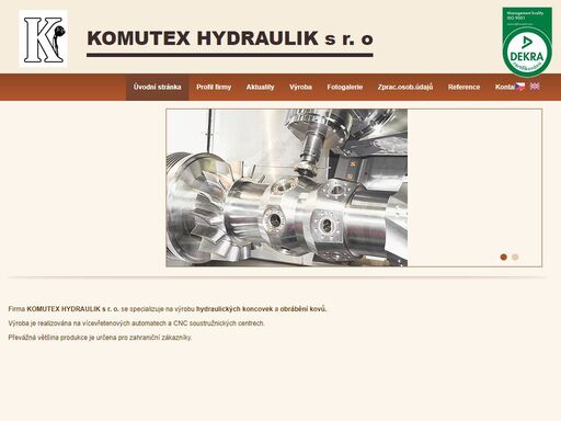výrobce hydraulických koncovek