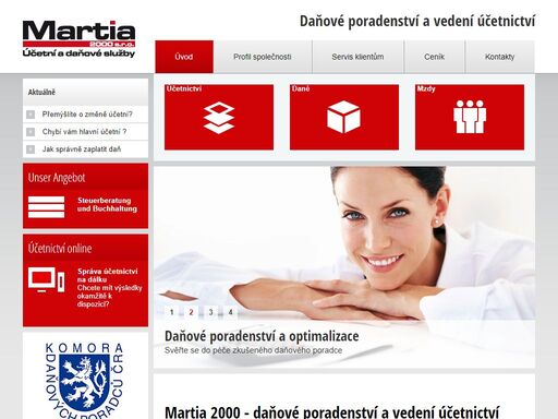 společnost poskytující komplexní služby v oblasti vedení účetnictví, daňového poradenství a zpracování mezd