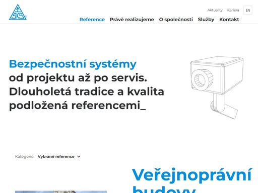 dodavatel bezpečnostích systémů. provádíme projekční činnost, realizaci a záruční a pozáruční servis.
