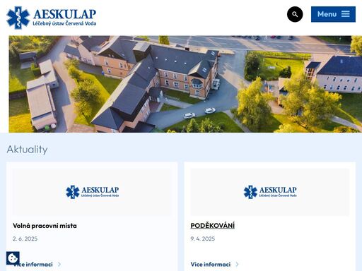 moderní léčebna dlouhodobě nemocných v červené vodě - aeskulap, spol. s.r.o.