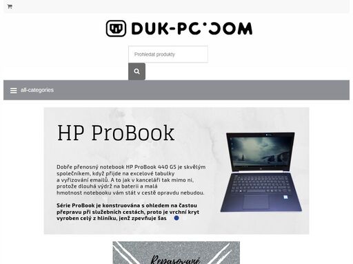 jsme sice malý e-shop, ale naši práci děláme srdcem :) všechny notebooky jsou profesionálně repasované a kontrolované. 