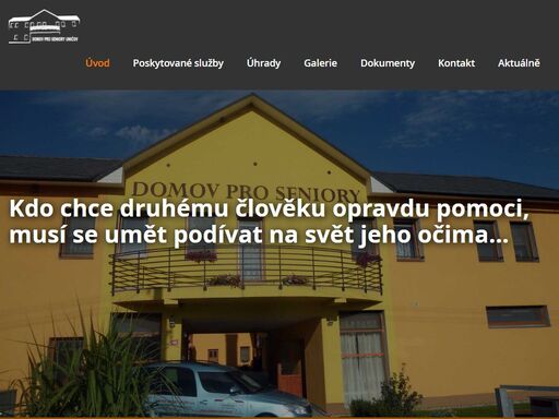 soukromý domov pro seniory v olomouckem kraji