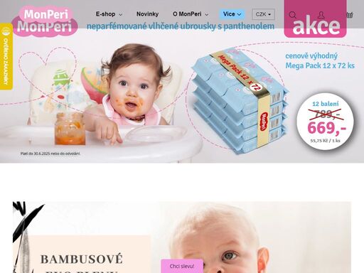 ekologicky šetrné dětské  plenky prémiové kvality, které pomáhají rodičům pečovat o zdraví a pohodlí svých dětí. monperi není jen plena, je to péče o dítě. 