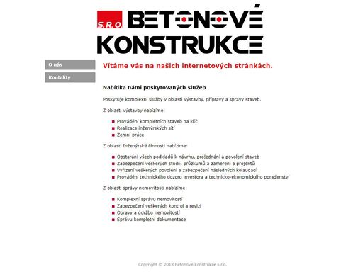 betonové konstrukce s.r.o. | prefa výrobky, stavby, stavby na klíč, rekonstrukce, inženýrské sítě, inženýring, dozor, poradenství