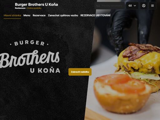poctivé burgery, domácí hranolky a skvělé pivo v luhačovicích. rozvoz i jídlo s sebou. přijďte si vychutnat atmosféru naší zahrádky nebo objednejte online
