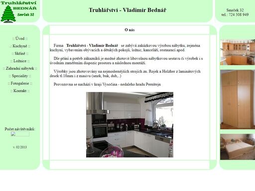zakázková výroba nábytku a kuchyní