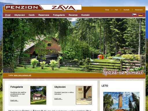 ubytování špičák, železná ruda - penzion s výhodnou polohou u sportovního střediska špičák na šumavě. je vzdálen pouhých 150 m od vlakového nádraží.