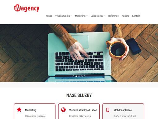 jsme marketingová agentura, která prosazuje efektivní online marketing. zaměřujeme se na seo, celkovou pr komunikaci - public relations a firemní videa. tvoříme webové stránky a mobilní aplikace.