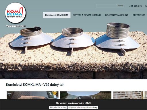 kominické služby v regionech praha - severní a střední čechy. nabízíme návrhy, budování, údržbu, rekonstrukce a revize komínových těles všech typů.