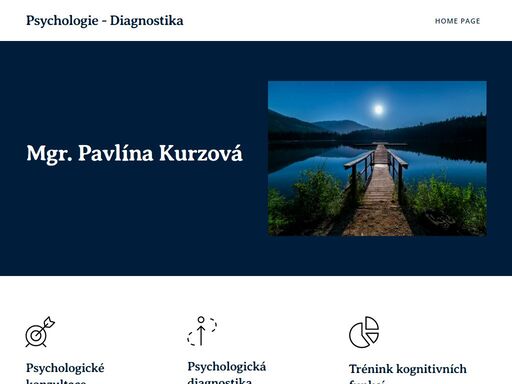 psychologické poradenství, pomoc při pocitech úzkosti, deprese, nízkého sebevědomí, stresu atd. , psychologická diagnostika, trénink paměti, pozornosti, zrakového vnímání a dalších kognitivních funkcí