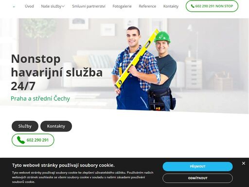 záchranná technická služba nabízí kompletní havarijní služby a nonstop havarijní servis v praze a okolí. můžete volat 800 290 291 - 24 hodin denně.