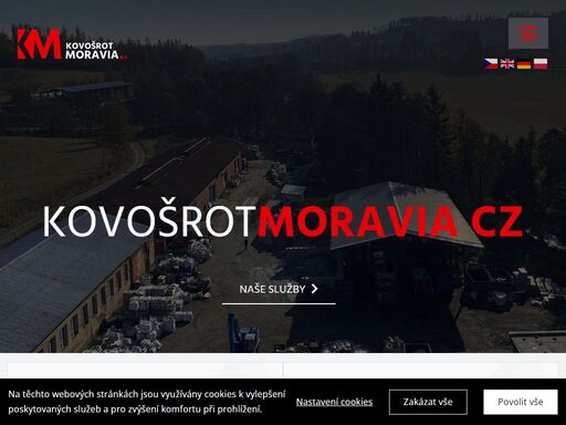výroba hliníkového granulátu, výkup kovů od firem, zpracování kovů, výkup barevných kovů, železa a hliníkových plechovek a folií