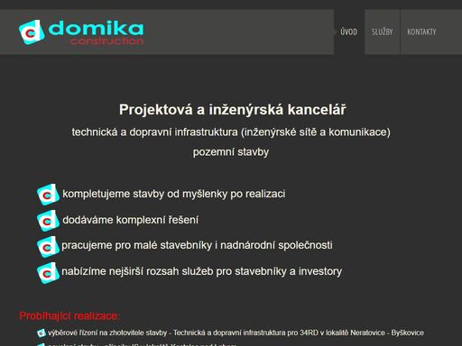 projektová dokumentace
povolení stavby
projekt
projekt rd
studie stavby
vodovod
vodovodní řád
kanalizace
kanalizační řád
plynovod
komunikace
pbř
požárně…