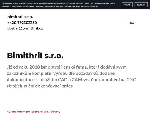 jsme strojírenská firma, která nabízí svým zákazníkům kompletní strojní výrobu.provozujeme přesnou strojírenskou výrobu na cnc strojích, s používáním softwarů pro cad konstrukci a cam obrábění, s následnou výrobou přesných komponentů.nabízíme: