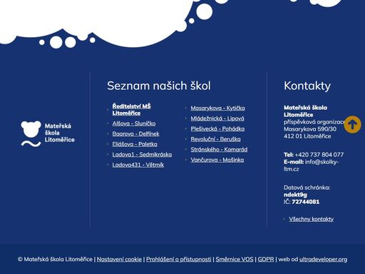 mš sedmikráska - mateřská škola litoměřice