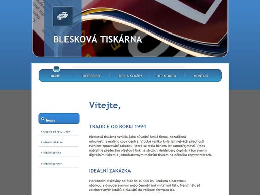 blesková tiskárna - ofsetový tisk