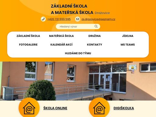 základní škola a mateřská škola dražovice, okres vyškov, příspěvková organizace