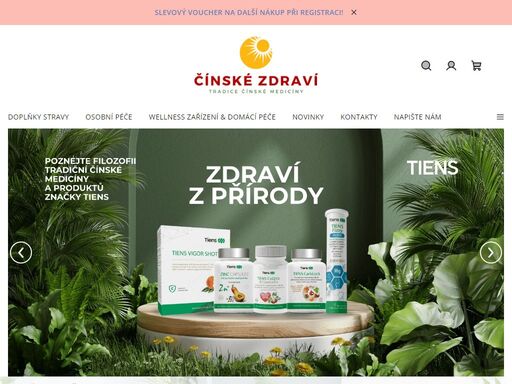 vítejte v obchodě čínské zdraví od tiens! ???. jsme rádi, že jste tu! produkty tiens vycházejí z tisícileté tradice čínské medicíny a spojují ji s nejmodernějšími vědeckými poznatky. věříme, že zdraví je základem šťastného života, a proto vám přinášíme přírodní doplňky stravy, wellness produkty a harmonizační řešení…