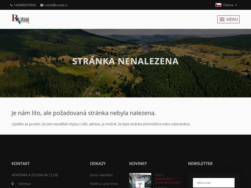 apartmá a studia rv club